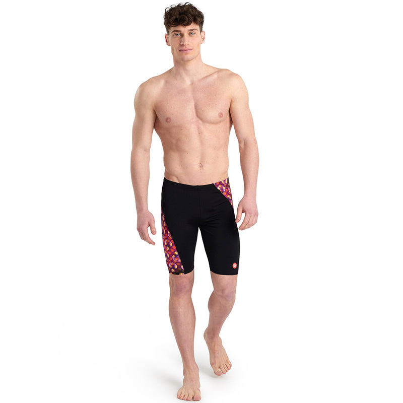 Arena - Mens Crazy Allover Jammer - Black/Multi