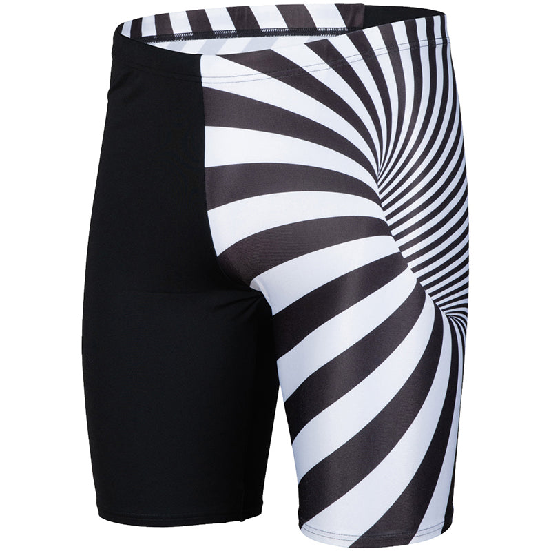 Arena - Mens Crazy Placement Jammer - Black/Multi