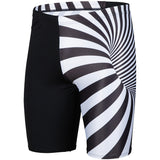 Arena - Mens Crazy Placement Jammer - Black/Multi