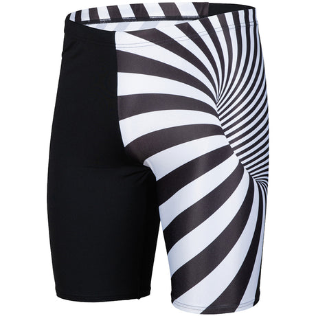 Arena - Mens Crazy Placement Jammer - Black/Multi