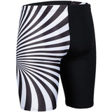 Arena - Mens Crazy Placement Jammer - Black/Multi