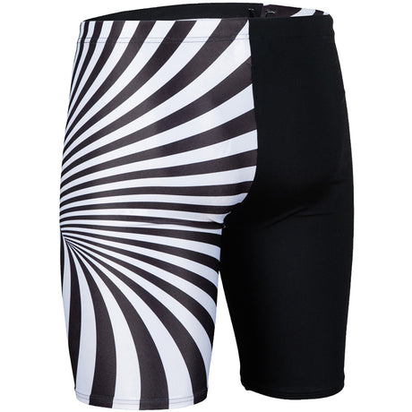 Arena - Mens Crazy Placement Jammer - Black/Multi