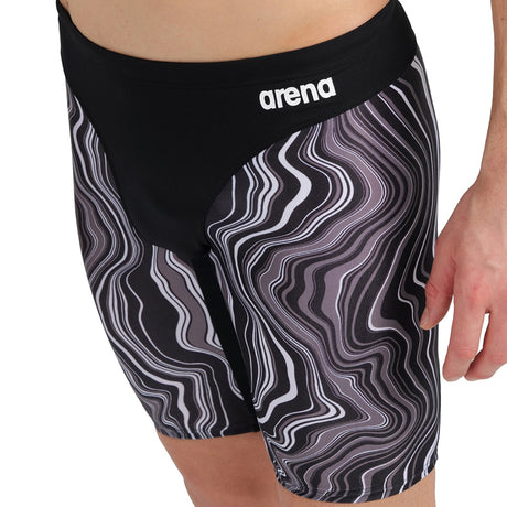 Arena - Mens Marbled Jammer - Black/Multi
