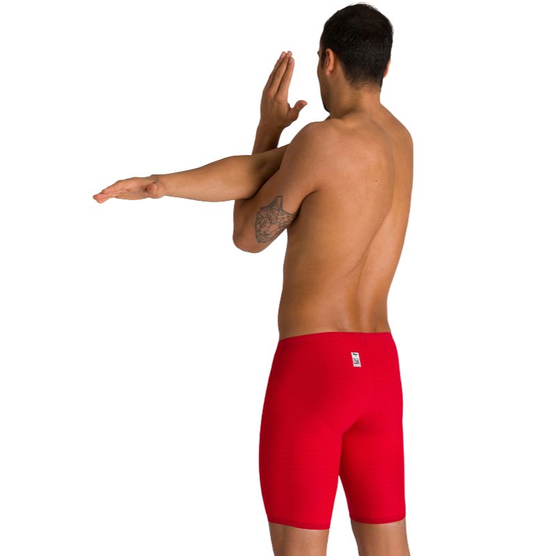 Arena - Men's Powerskin Carbon-AIR² Jammer - Red/Blue