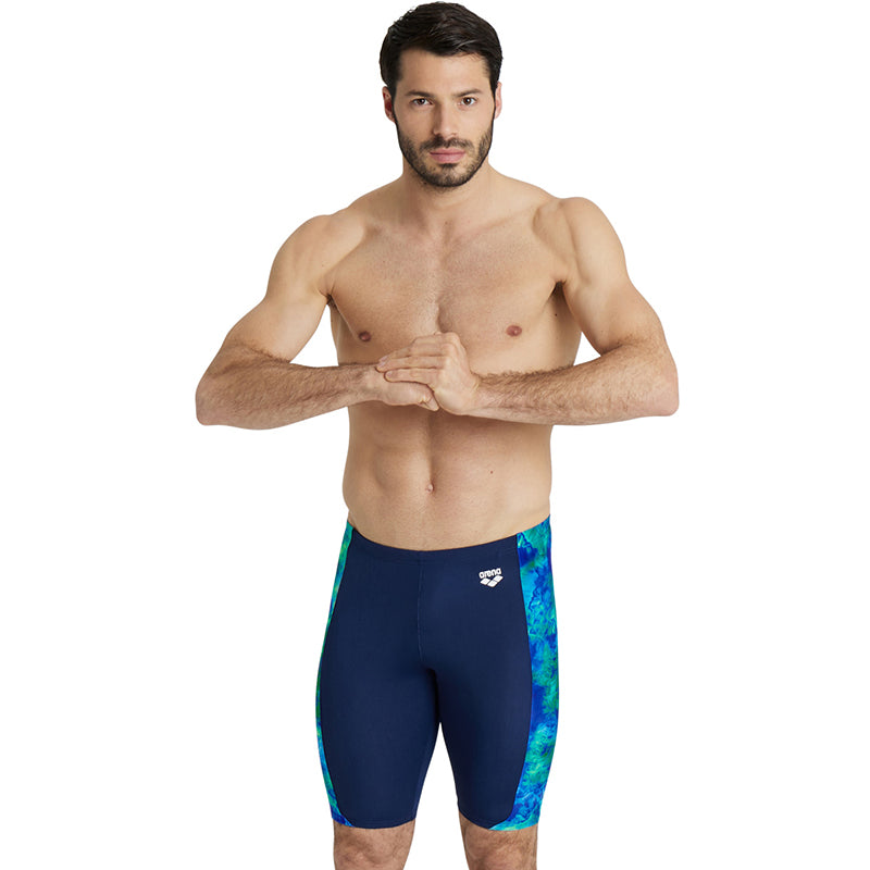 Arena - Mens Swim Allover Jammer - Navy/Blue