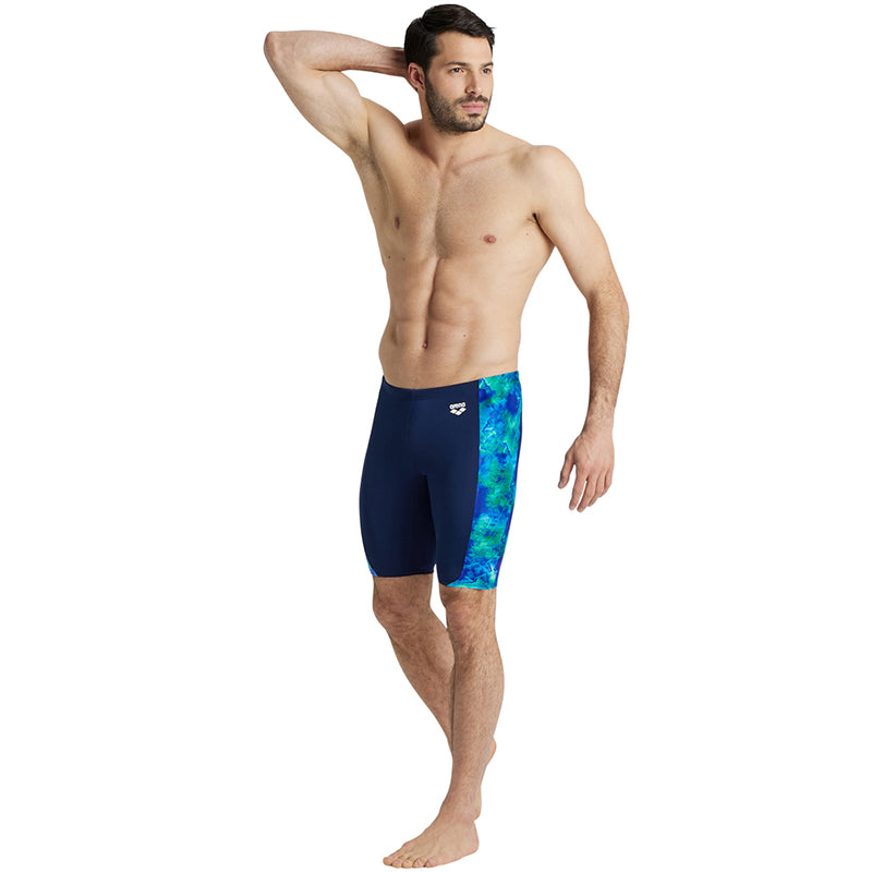 Arena - Mens Swim Allover Jammer - Navy/Blue