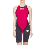 Arena - Powerskin Carbon Flex Full Body Short Leg Closed Back - Red/Dark Grey