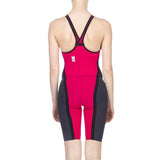 Arena - Powerskin Carbon Flex Full Body Short Leg Closed Back - Red/Dark Grey