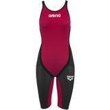 Arena - Powerskin Carbon Flex Full Body Short Leg Closed Back - Red/Dark Grey