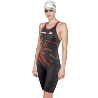 Arena - Powerskin Carbon-Flex VX CGE Open Back - D.Grey/Red