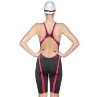 Arena - Powerskin Carbon-Flex VX CGE Open Back - D.Grey/Red