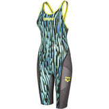 Arena - Powerskin Carbon-Ultra Open Back Suit (Ltd. Edition) - Blue/Yellow