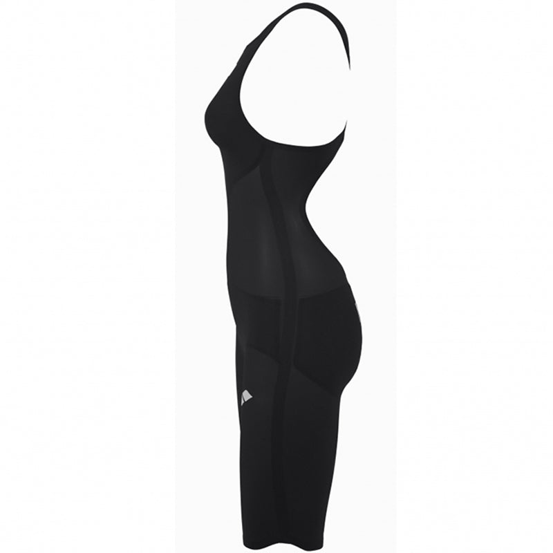 Arena - Powerskin R-Evo Full Body Short Leg Open Back - Black