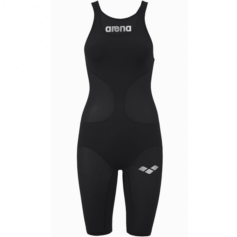 Arena - Powerskin R-Evo Full Body Short Leg Open Back - Black