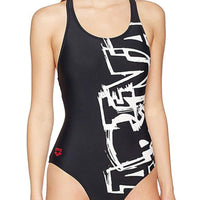 Arena - Spot Max Fit Girls Swimsuit - Black/Red/White