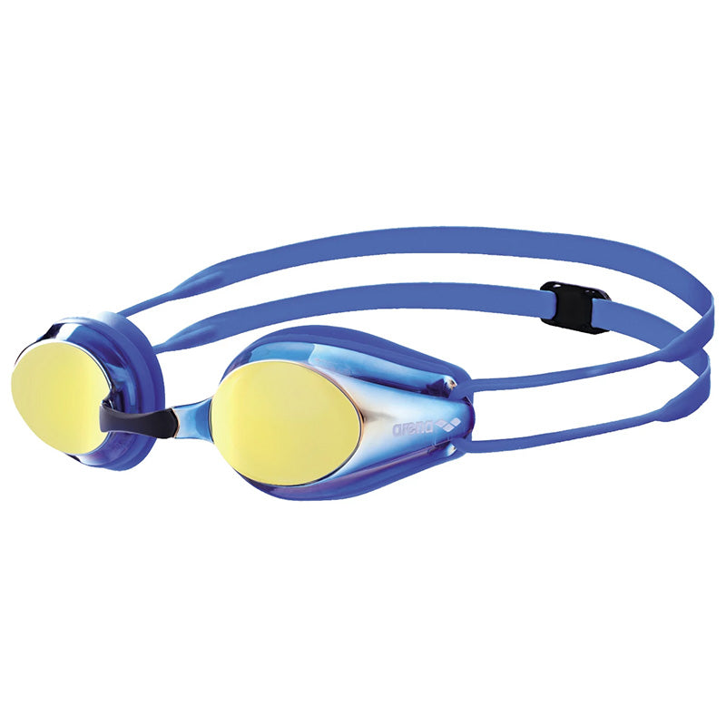 Arena - Tracks Junior Mirror Goggles - Blue/Yellow/Blue/Blue