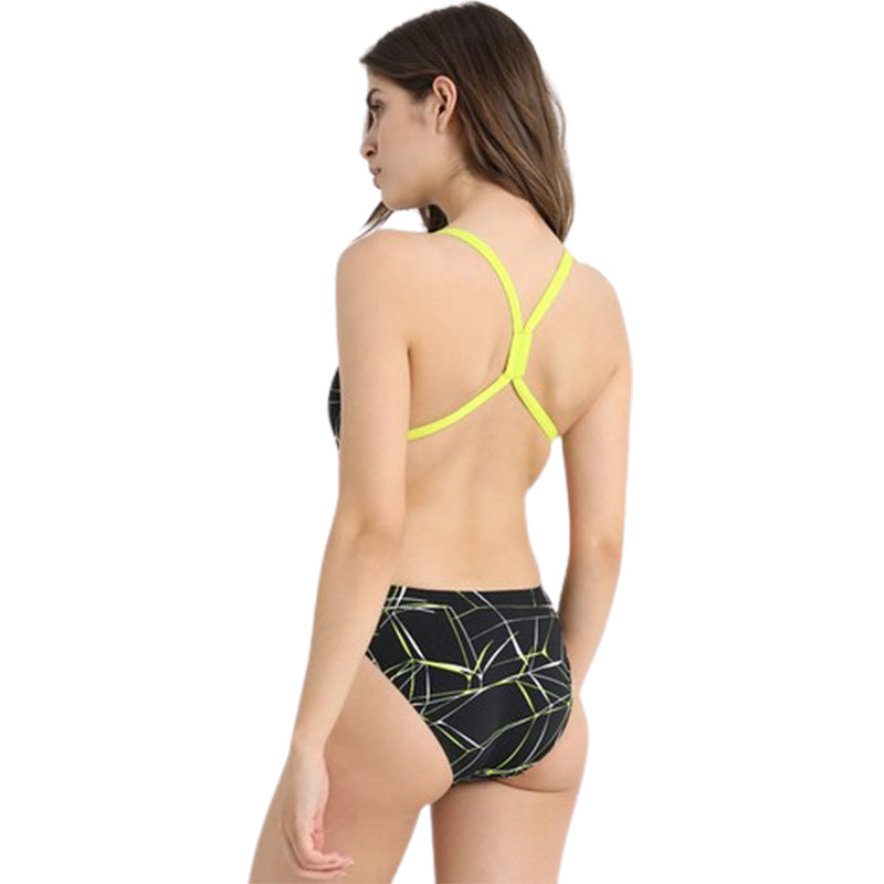 Arena - Water Light Tech Ladies Swimsuit - Black/Green