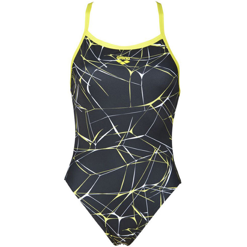 Arena - Water Light Tech Ladies Swimsuit - Black/Green