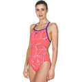 Arena - Water Light Tech Ladies Swimsuit - Red/Mirtilla