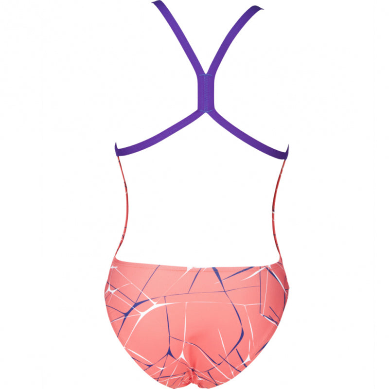 Arena - Water Light Tech Ladies Swimsuit - Red/Mirtilla