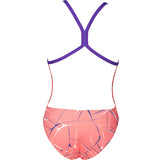 Arena - Water Light Tech Ladies Swimsuit - Red/Mirtilla