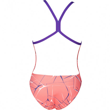 Arena - Water Light Tech Ladies Swimsuit - Red/Mirtilla