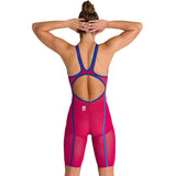 Arena - Women's Powerskin Carbon-Glide Open Back Tech Suit - Raspberry Red