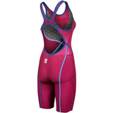 Arena - Women's Powerskin Carbon-Glide Open Back Tech Suit - Raspberry Red
