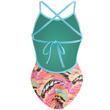 Dolfin - Bellas Amazon Print Tie Back One Piece Swimsuit