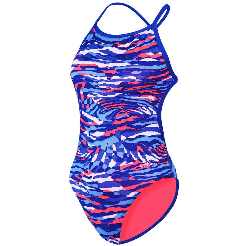 Dolfin - Bellas Prowler Blue Cross Back Swimsuit