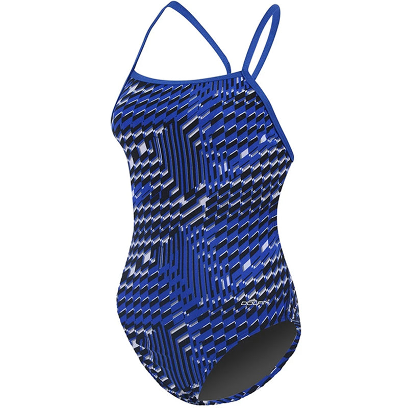 Dolfin - Poly Fusion Enzo MT Back Swimsuit - Blue