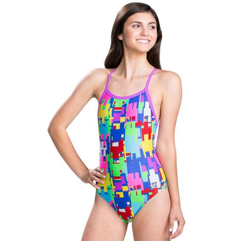 Dolfin - Winners Game On V-2 Back One Piece Swimsuit