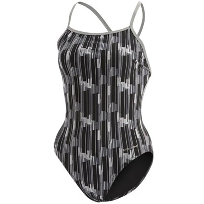 Dolfin - Graphlite Series Infiniti MTG Back Swimsuit - Black/Grey/White