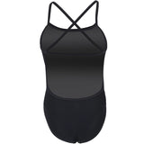Dolfin - Graphlite Solid Black Cross Back One Piece Swimsuit