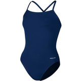 Dolfin - Graphlite Solid Navy Cross Back One Piece Swimsuit