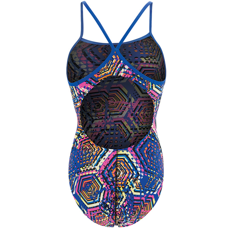 Dolfin - Reliance Hive V-Back One Piece Swimsuit (Royal)