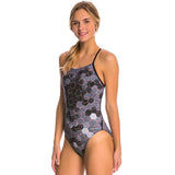 Dolfin - Hornet Cross Back One Piece Steel Swimsuit