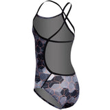 Dolfin - Hornet Cross Back One Piece Steel Swimsuit