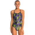 Dolfin - XtraSleek Eco Jolt V-2 Back Swimsuit - Multi