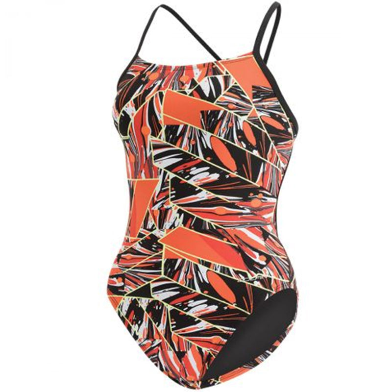 Dolfin - Graphlite Vantage Cross Back Swimsuit - Orange