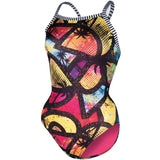 Dolfin Uglies - Beauty and the Beach V-2 Back One Piece Swimsuit