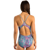 Dolfin Uglies - Carnation Sensation V-2 Back One Piece Swimsuit