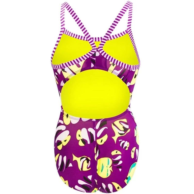 Dolfin Uglies - Fish Tales V-2 Back One Piece Swimsuit