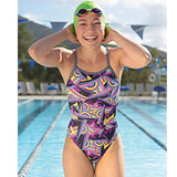 Dolfin Uglies - Flashback V-2 Back One Piece Swimsuit