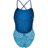 Dolfin Uglies - Sirena Blue Tie Back One Piece Swimsuit
