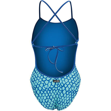 Dolfin Uglies - Sirena Blue Tie Back One Piece Swimsuit