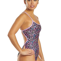 Dolfin Uglies - Kool Kat String Back One Piece Swimsuit