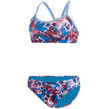 Dolfin Uglies - Liberty Two-Piece Workout Bikini Set (Red/White/Blue)