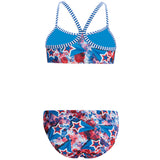 Dolfin Uglies - Liberty Two-Piece Workout Bikini Set (Red/White/Blue)