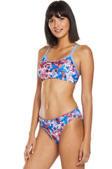 Dolfin Uglies - Liberty Two-Piece Workout Bikini Set (Red/White/Blue)